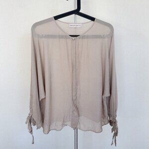 Purificacion Garcia Half Sleeve Blouse Size S